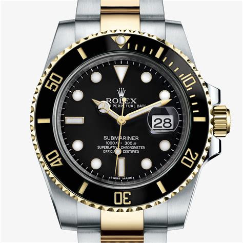 rolex submariner oro e acciaio|rolex ceramica sottomarina.